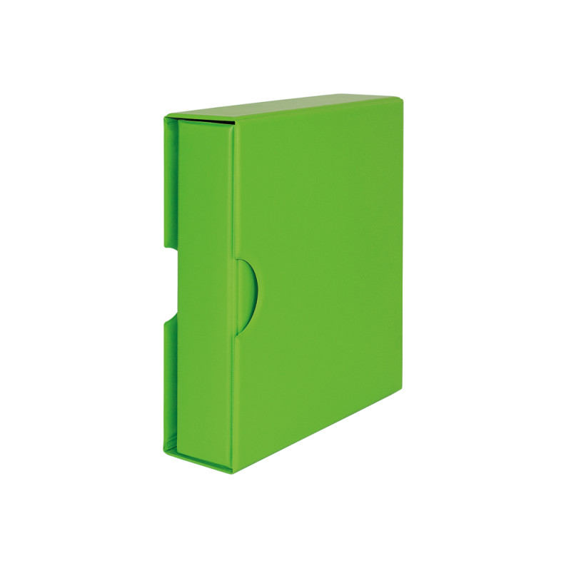 Ensemble: Reliure universelle PUBLICA M COLOR-Spring (vert) avec boitier de protection