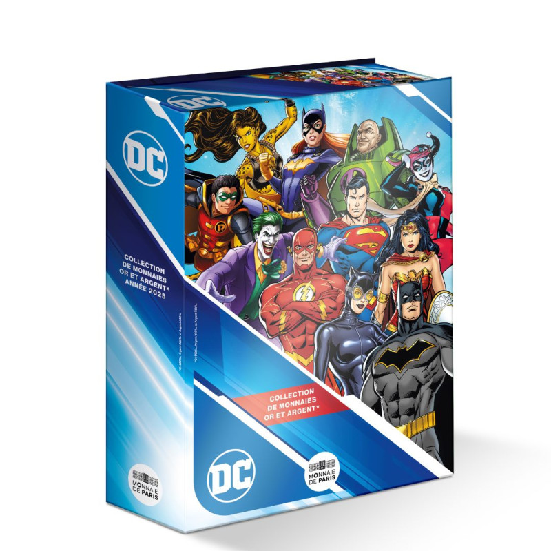 Monnaie de Paris 2025-   DC COMICS - VAGUE 1- Coffret vide