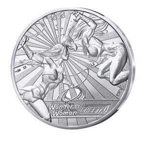 Monnaie de Paris 2025-   DC COMICS - VAGUE 1- 10€ Argent - Wonderwoman et Cheetah n° 9 sur 18