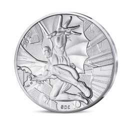 Monnaie de Paris 2025-   DC COMICS - VAGUE 1- 10€ Argent - Batman le chevalier noir n° 8 sur 18