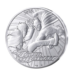 Monnaie de Paris 2025-   DC COMICS - VAGUE 1- 10€ Argent - Batman et The Joker n° 6 sur 18