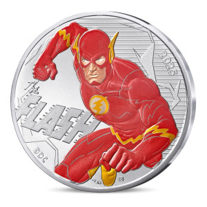 Monnaie de Paris 2025-   DC COMICS - VAGUE 1- 10€ Argent colorisée - Flash n° 5 sur 18