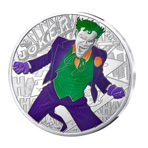 Monnaie de Paris 2025-   DC COMICS - VAGUE 1- 10€ Argent colorisée - The Joker n° 2 sur 18