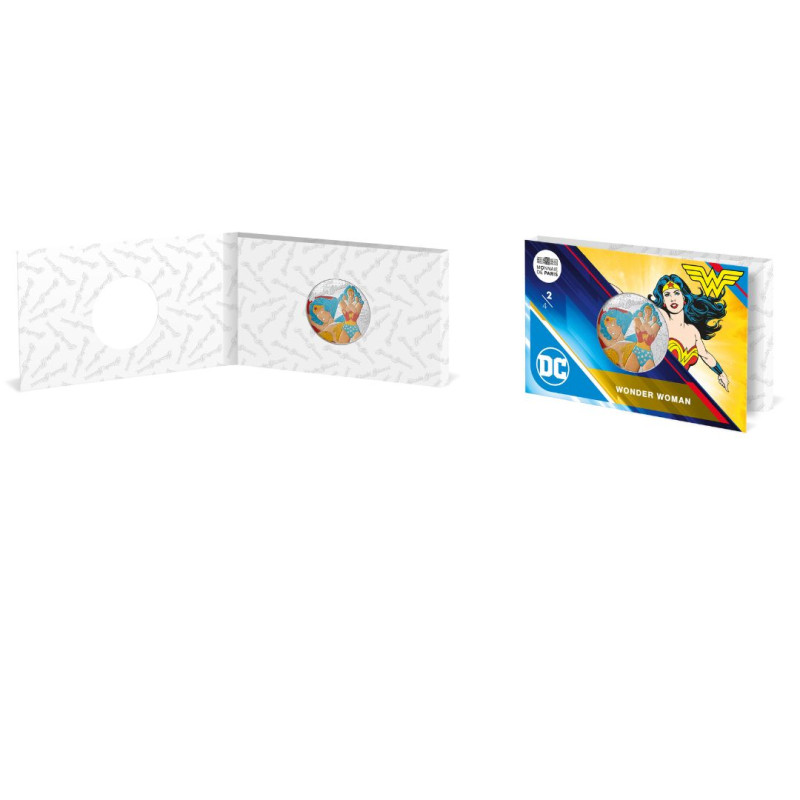 Monnaie de Paris 2025-   DC COMICS - VAGUE 1- 50€ Argent - Wonder Woman vintage n° 2 sur 4