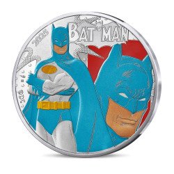Monnaie de Paris 2025-   DC COMICS - VAGUE 1- 50€ Argent - Batman vintage n° 1 sur 4