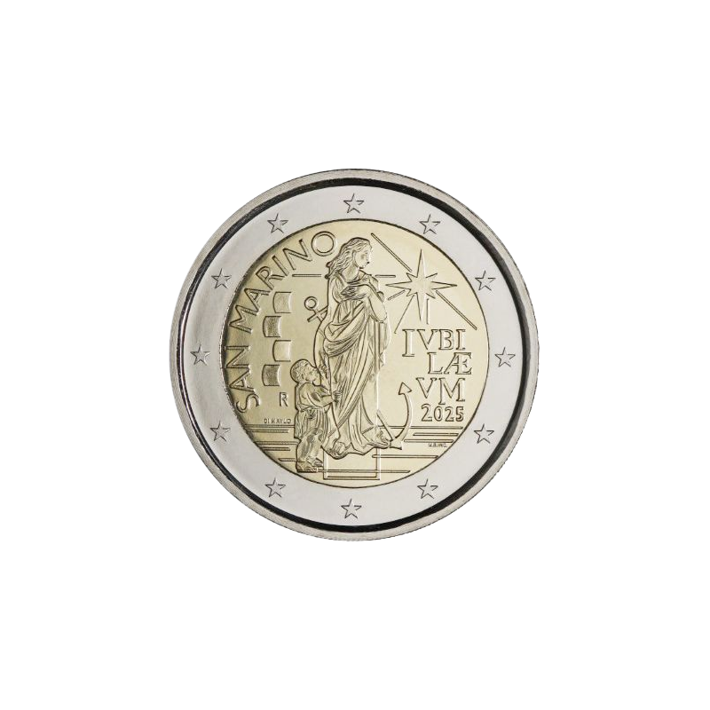 Saint Marin 2025 – 2 euro commémorative Jubilé