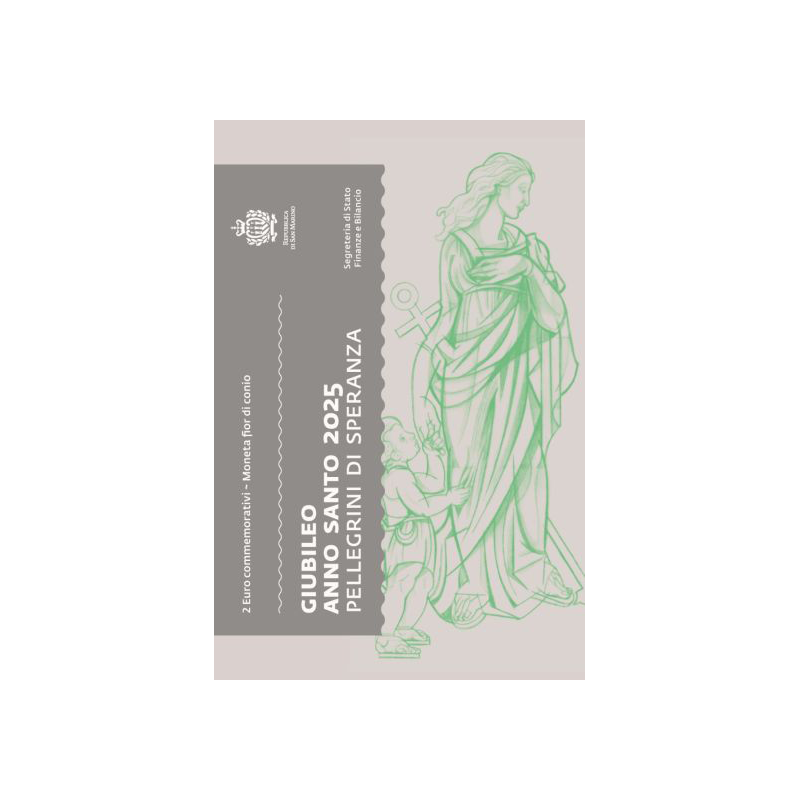 Saint Marin 2025 – 2 euro commémorative Jubilé