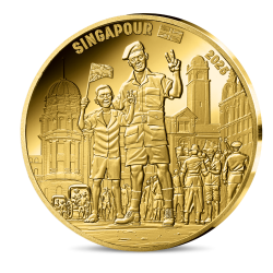 Monnaie de Paris 2025- 80 ANS DU V-E DAY- 50€ 1/4 oz Or BE - Soldat anglais