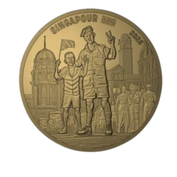 Monnaie de Paris 2025- 80 ANS DU V-E DAY- 1/4€ - Soldat anglais