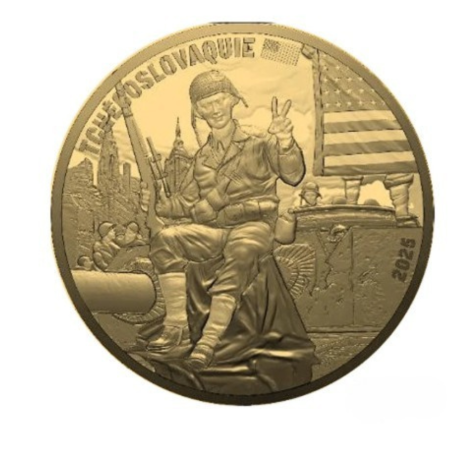 Monnaie de Paris 2025- 80 ANS DU V-E DAY- 1/4€ - Soldat américain Monnaie de Paris 2025- 80 ANS DU V-E DAY- 1/4€ - Soldat américain