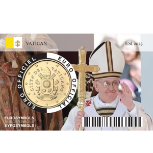 Vatican 2025 " Hommage à François 1er" 2/4 - 50 centimes incluse