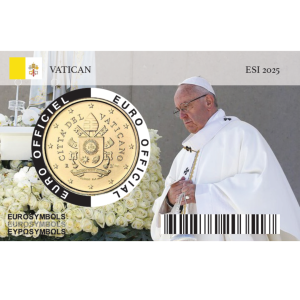 Vatican 2025 " Hommage à François 1er" 4/4 - 50 centimes incluse
