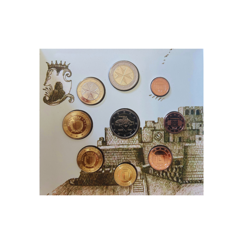 Malte 2025 - Coffret BU inclus 2 euro commémorative Médina