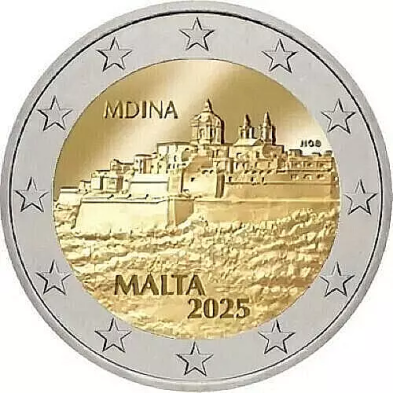 Malte 2025 - 2 euro commémorative  BU –  Médina