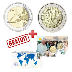 Vatican 2011 JMJ 2 euro...