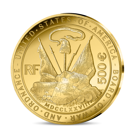 Monnaie de Paris 2025- HOMMAGE A GEORGE WASHINGTON - 500€ Or 5 oz. BE Monnaie de Paris 2025- HOMMAGE A GEORGE WASHINGTON - 500€ Or 5 oz. BE