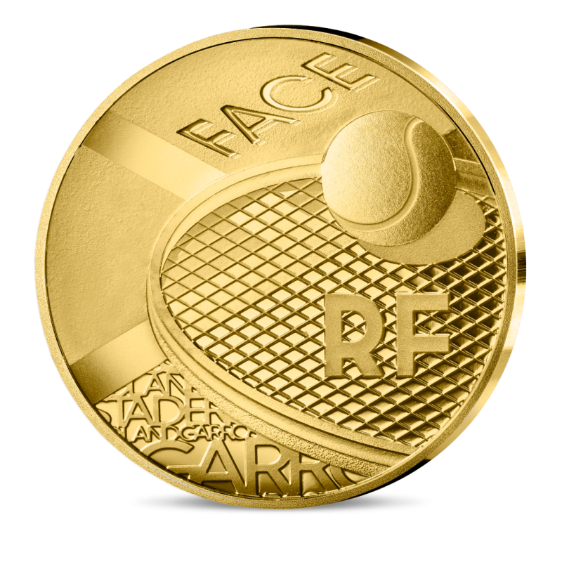 Monnaie de Paris 2025- ROLAND GARROS- 20€ 1/10 oz Or BE