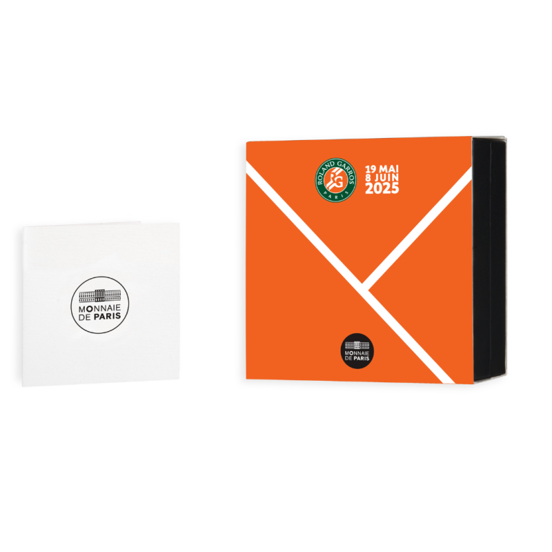 Monnaie de Paris 2025- ROLAND GARROS- 20€ 1/10 oz Or BE