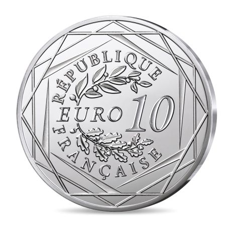 Monnaie de Paris 2025- ROLAND GARROS-10€ Argent Monnaie de Paris 2025- ROLAND GARROS-10€ Argent