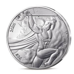 Monnaie de Paris-  DC COMICS - 90 ANS - VAGUE 2-10€ Argent  - Superman l'homme d'acier n° 13 sur 18 (par 10)