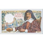 100  Francs - Descartes - 1942-1944 - Belle qualité