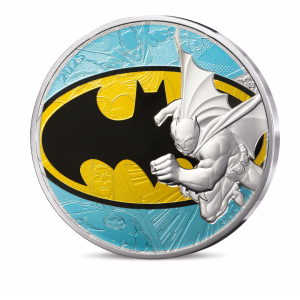 Monnaie de Paris-  DC COMICS - 90 ANS - VAGUE 2-10€ Argent colorisée - Logo Batman n° 16 sur 18 (par 10)