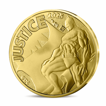 Monnaie de Paris- DC COMICS - 90 ANS - VAGUE 2-250€ Or Batman - Justice n° 2 sur 2 Monnaie de Paris- DC COMICS - 90 ANS - VAGUE 2-250€ Or Batman - Justice n° 2 sur 2