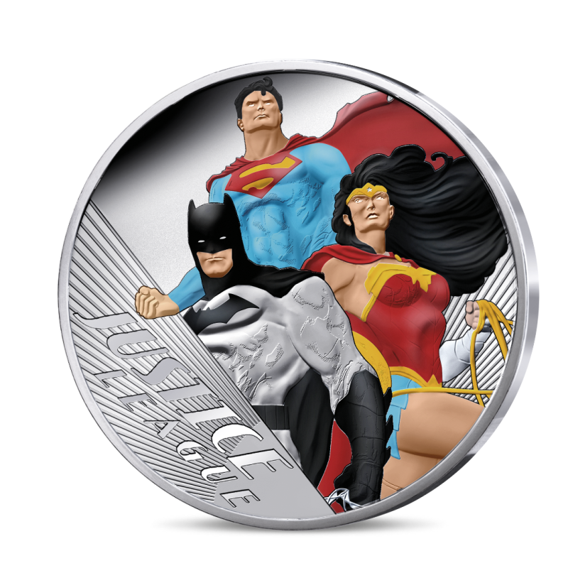Monnaie de Paris 2025- DC COMICS - 90 ANS-200€ 1 oz Or BE - Justice League