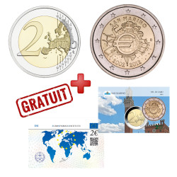 Saint Marin 2012  2 euro...