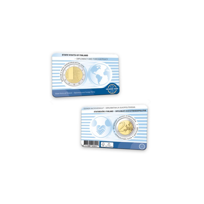 Finlande 2025 - 2 euro commémorative – Diplomatie et Politique-Version Anglaise