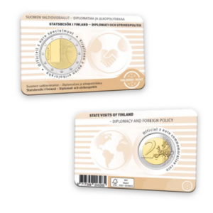 Finlande 2025 - 2 euro commémorative – Diplomatie et Politique-Version Finlandaise