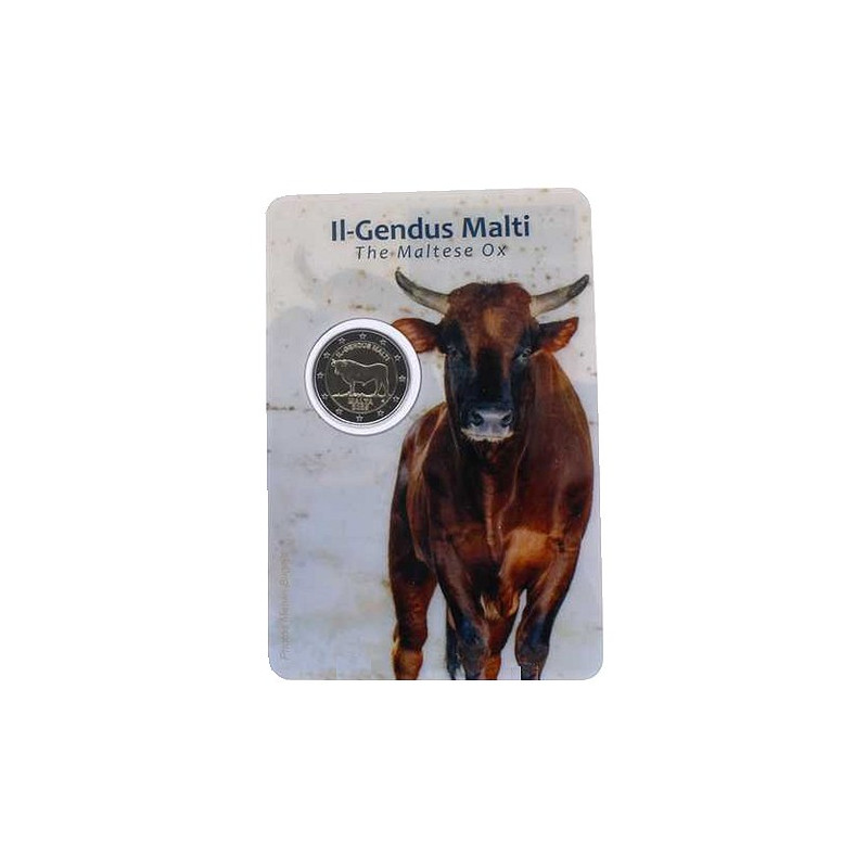 Malte 2025 - 2 euro commémorative  BU –  Bœuf maltais