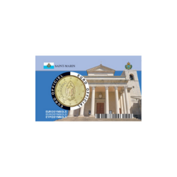Saint Marin 2023 – Coincard ESI 50 centimes " Basilique de Saint Marin "