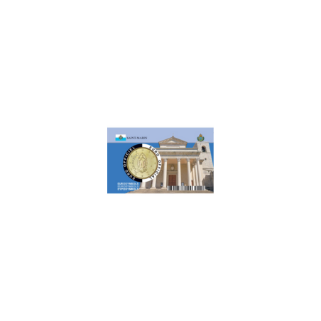Saint Marin 2023 – Coincard ESI 50 centimes " Basilique de Saint Marin "
