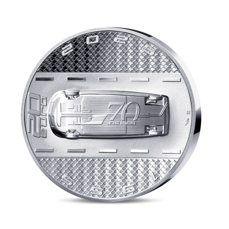 Monnaie de Paris 2025-70 ANS DE LA DS- 20€ Argent 1 oz. BE Haut relief