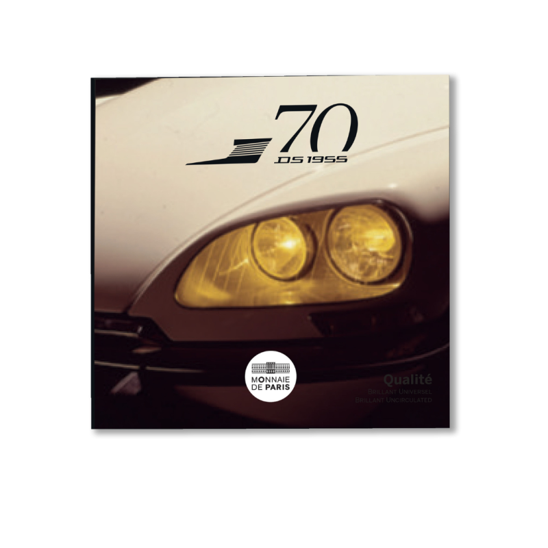 Monnaie de Paris 2025-70 ANS DE LA DS- Miniset DS