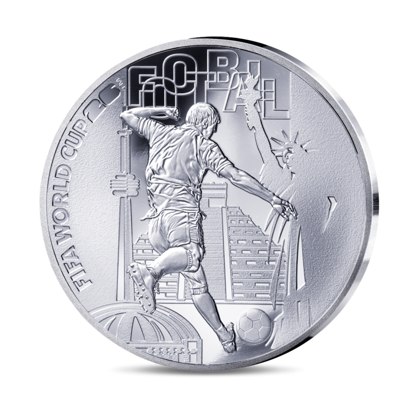 Monnaie de Paris 2025-FIFA 2026-10€ Argent BE