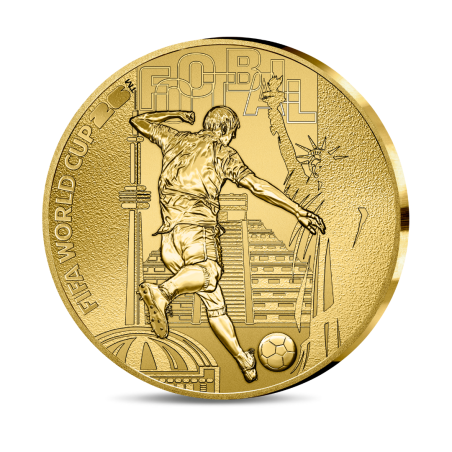Monnaie de Paris 2025-FIFA 2026-50€ Or 1/4 oz. BE Monnaie de Paris 2025-FIFA 2026-50€ Or 1/4 oz. BE