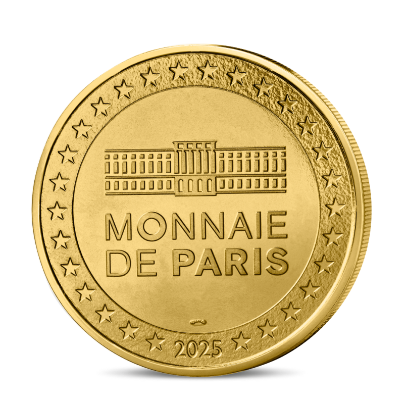 Monnaie de paris 2025-TOUR DE FRANCE-Mini-médaille - Col du Tourmalet 5/7