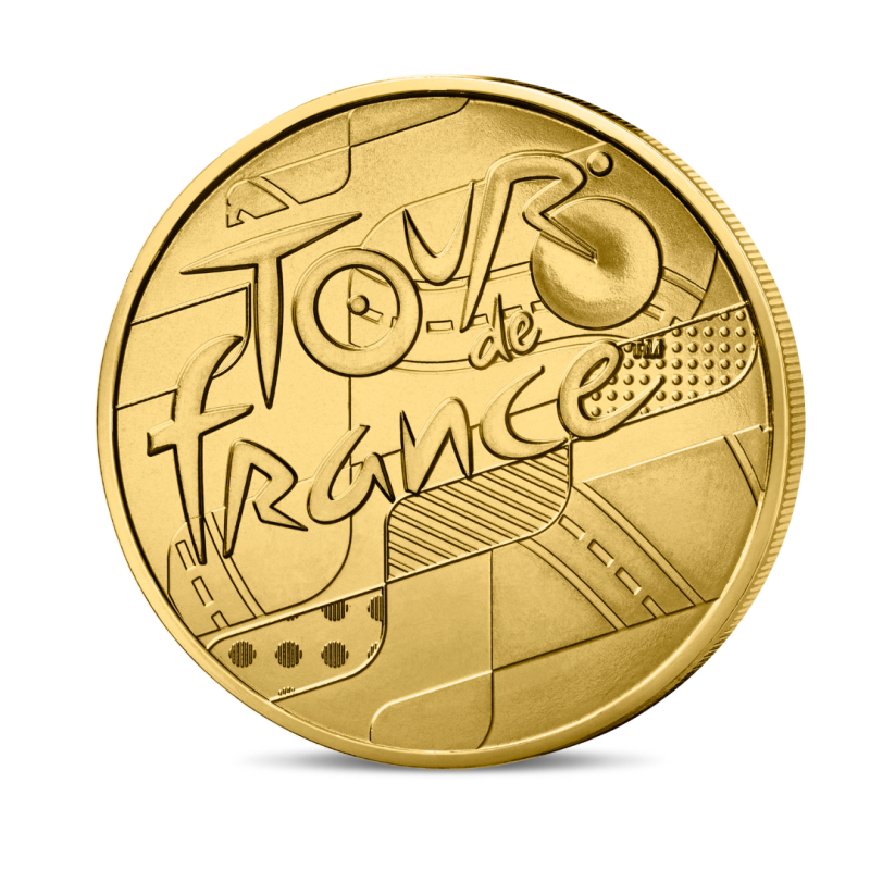 Monnaie de paris 2025-TOUR DE FRANCE-Mini-médaille - Logo Tour de France 7/7