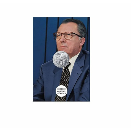 Monnaie de paris 2025- Jacques Delors-10€ Argent Monnaie de paris 2025- Jacques Delors-10€ Argent