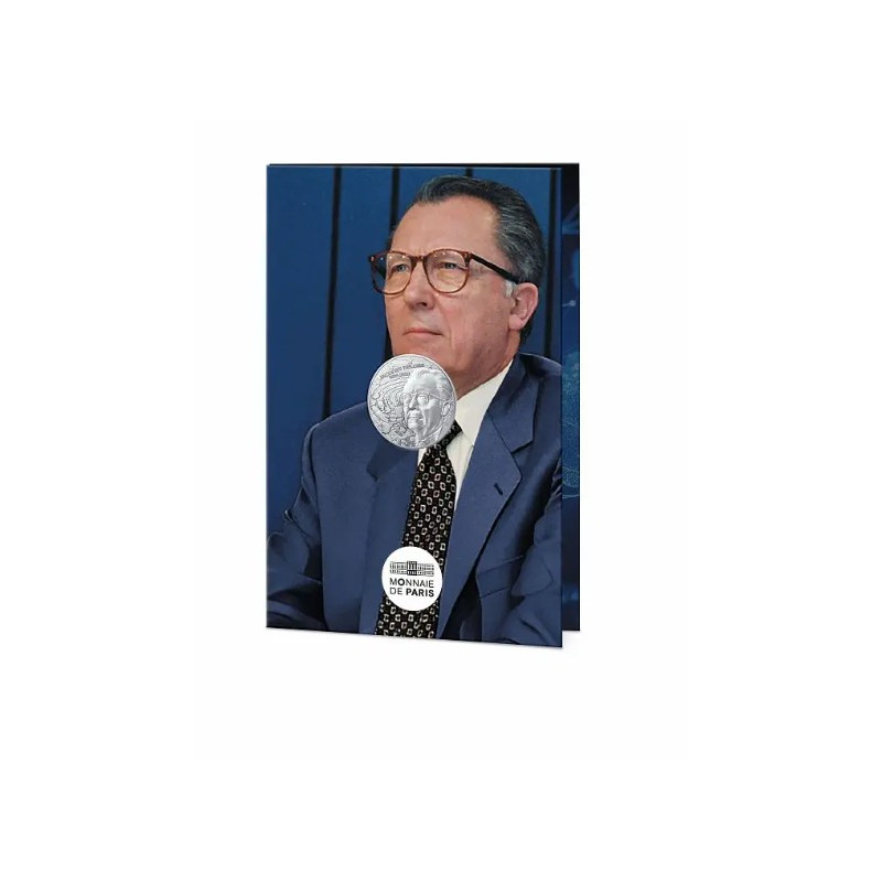 Monnaie de paris 2025- Jacques Delors-10€ Argent