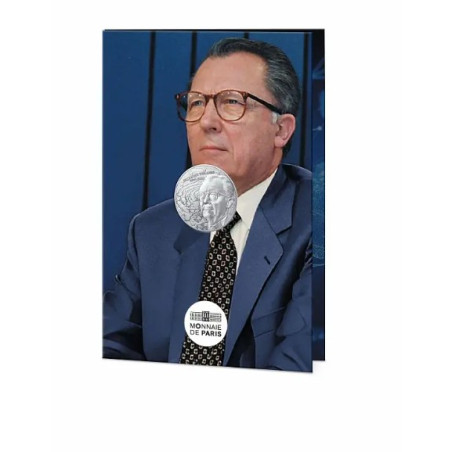 Monnaie de paris 2025- Jacques Delors-10€ Argent Monnaie de paris 2025- Jacques Delors-10€ Argent