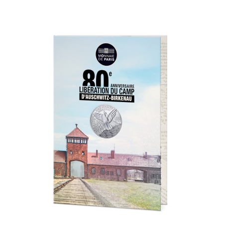 Monnaie de paris 2025- 80 ANS DE LA LIBERATION DU CAMP D'AUSCHWITZ-BIRKENAU