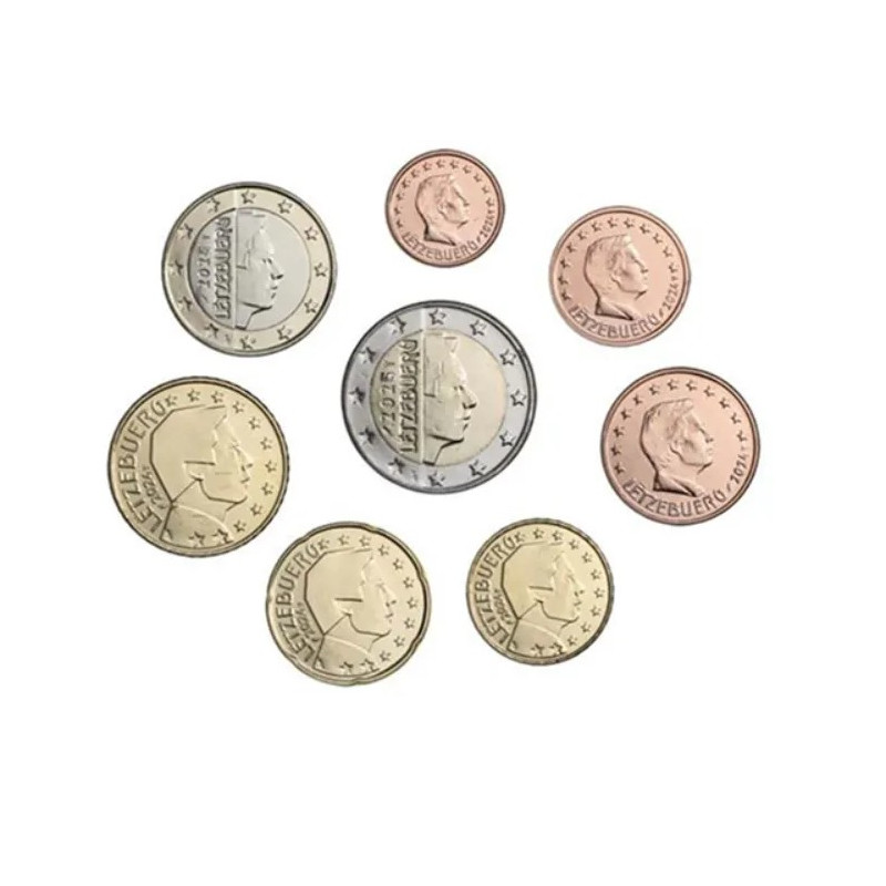 Luxembourg 2025  - Série Euros complète