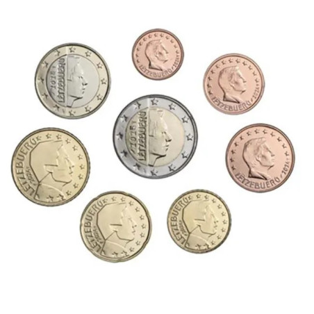 Luxembourg 2025 - Série Euros complète Luxembourg 2025 - Série Euros complète