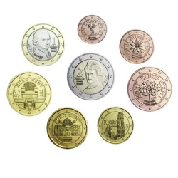 Autriche 2025 -  Série complète euro UNC