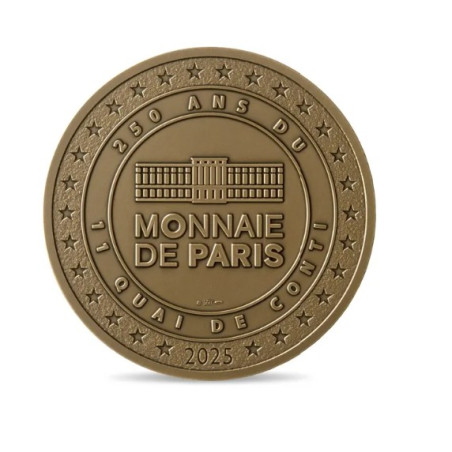 Monnaie de paris 2025-médaille - 250 ans du 11 Quai de Conti Monnaie de paris 2025-médaille - 250 ans du 11 Quai de Conti
