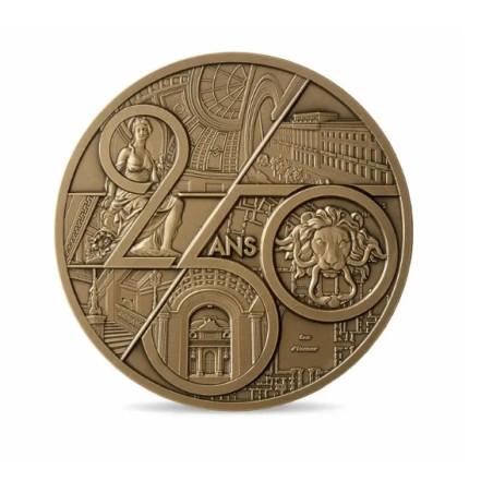 Monnaie de paris 2025-médaille - 250 ans du 11 Quai de Conti Monnaie de paris 2025-médaille - 250 ans du 11 Quai de Conti