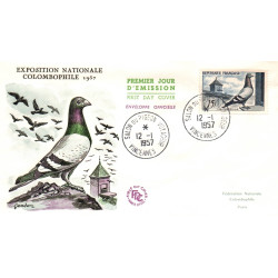 Enveloppe 1er jour1957-...